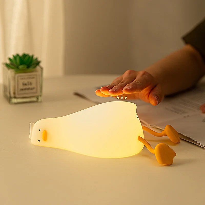 Silicone Duck Lamp