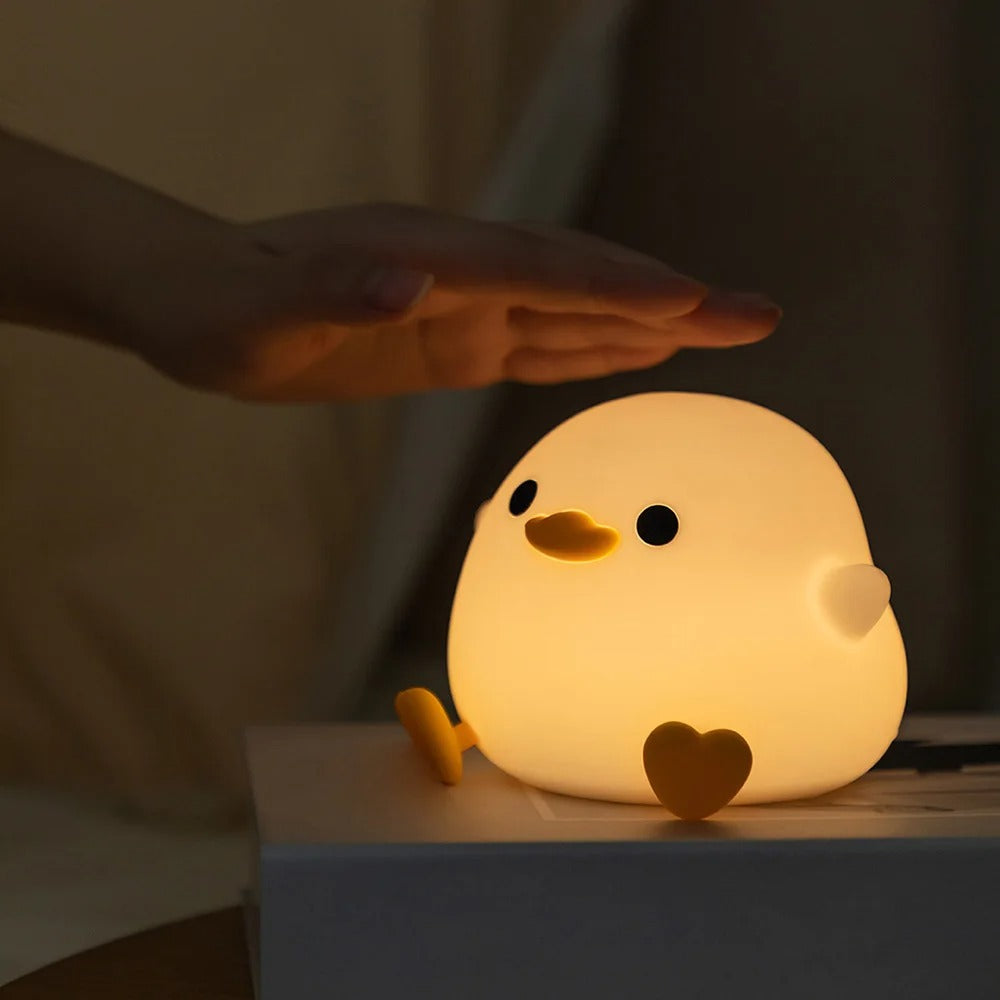 Silicone Baby Duck Lamp