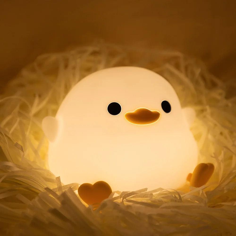 Silicone Baby Duck Lamp