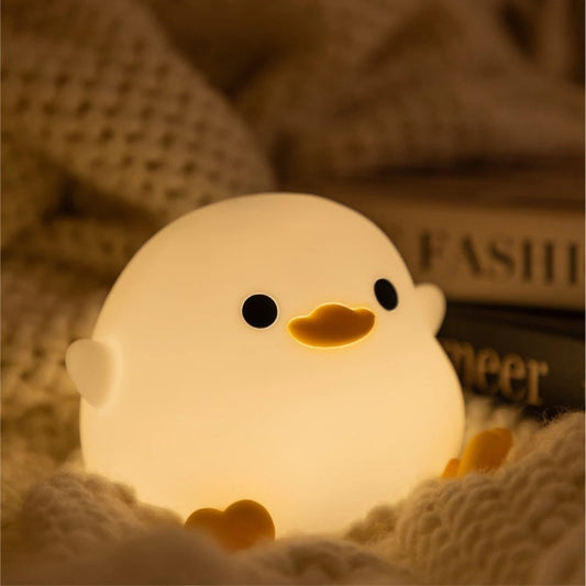 Silicone Baby Duck Lamp